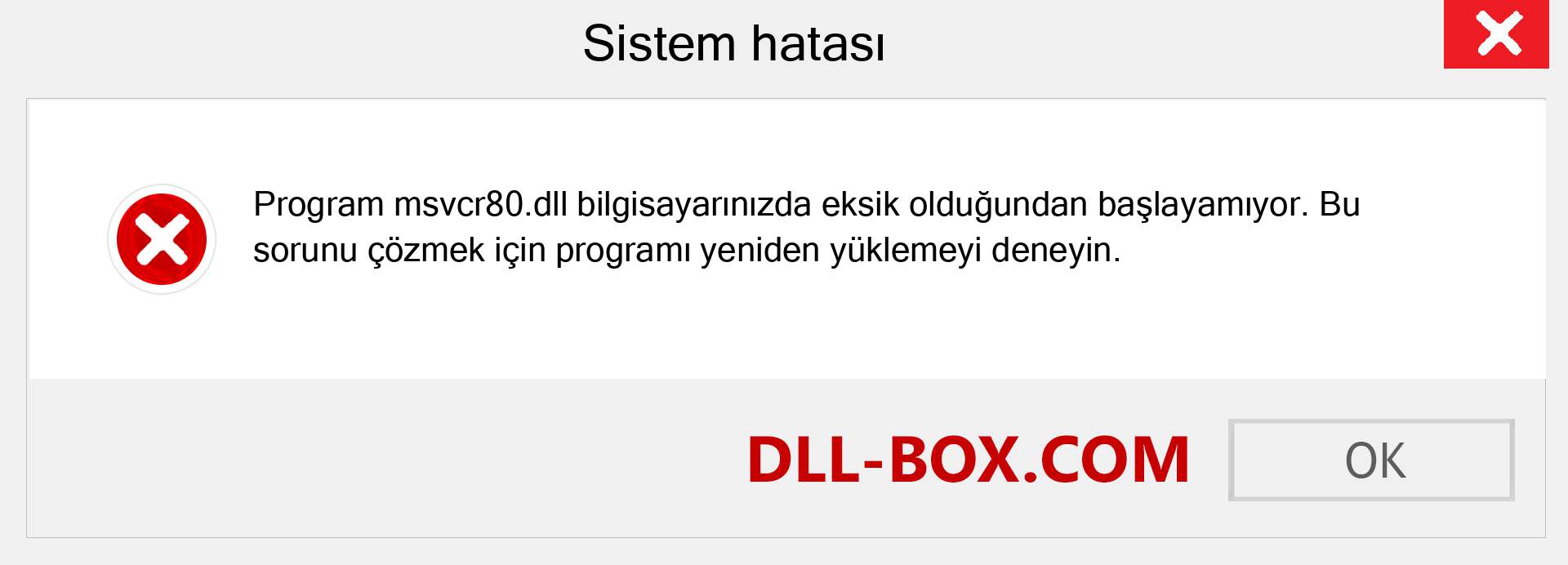 msvcr80.dll dosyası eksik mi? Windows 7, 8, 10 için İndirin - Windows'ta msvcr80 dll Eksik Hatasını Düzeltin, fotoğraflar, resimler